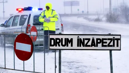 Drumul care s-a închis în România din cauza condițiilor meteo. Șoferii trebuie să schimbe traseul pentru această iarnă