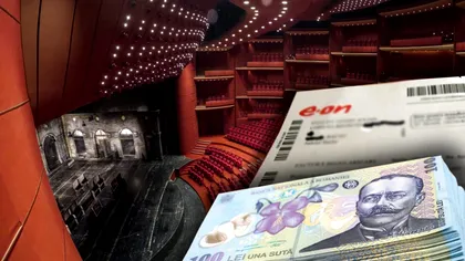Factura uriașă la gaze pe care a primit-o Teatrul Național. Suma este ireală față de anul trecut