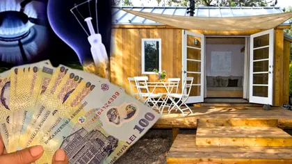 Viața la tiny house în Iași e cea mai ieftină. Cât plătesc pentru utilități acești români