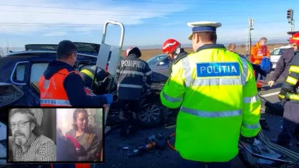 Accident înfiorător în Buzău. Tată și fiică, morți împreună în drum spre aeroport. Mesajul primit de familie din partea Poliției