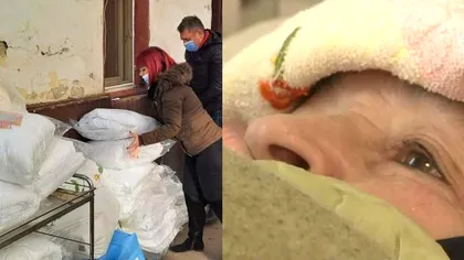 Protest inedit la Timișoara. Sute de oameni au venit cu plăpumi și paturi pentru pacienții oncologici ținuți în frig