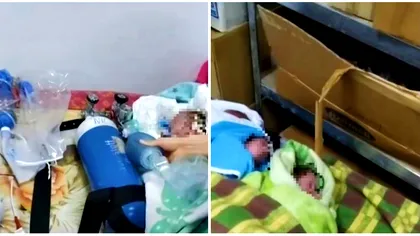 Bebeluși născuți prematur și intubați într-un adăpost anti-rachetă, în Ucraina. Imagini șocante de război