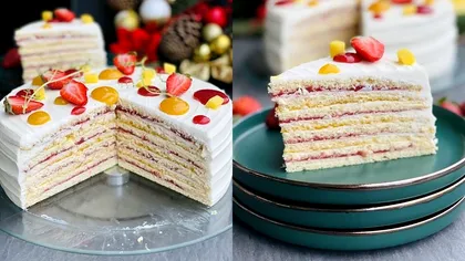 Cum faci acasă tort Kremlin. Ingredientul care nu are voie să lipsească, îi schimbă gustul