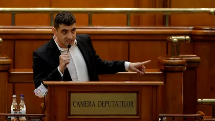 George Simion s-a dezlănțuit iar în Camera Deputaţilor: „Preşedinte este acea caricatură“