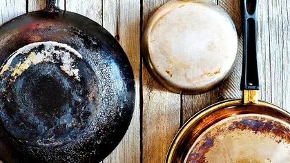 Ți-ai ars tigaia preferată? Ingredientele care ți-o salvează în câteva minute