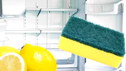 Trucul cu sare de lămâie pentru frigiderul tău. Așa va fi curat mai mult timp