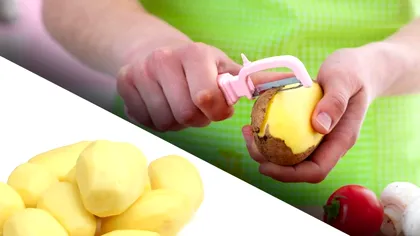 Trucul să cureți cartofii de coajă în timp record. Doar gospodinele pricepute știu secretul