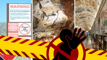 Zonele interzise pentru oamenii de rând de pe Terra. Unde nu avem voie deloc să intrăm