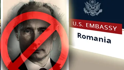 Ambasada SUA în București, mesaj dur pentru Putin: ‘Opriți minciunile’