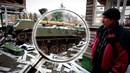 Ce înseamnă literele V și X de pe tancurile Rusiei în Ucraina. Sunt diferite față de cele cu litera Z