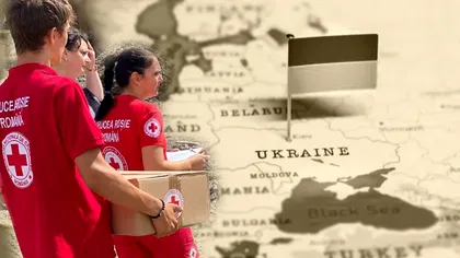 Crucea Roșie Română, ajutor și în interiorul Ucrainei. Până unde se poate merge în țara vecină