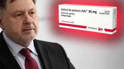 În ce condiții se pot administra pastilele cu iod. Precizări importante pentru români de la ministrul Sănătății