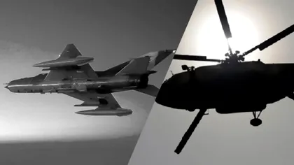 Un MiG 21 LanceR, dispărut de pe radar în România, și elicopterul plecat în căutarea lui s-au prăbușit. 8 oameni au murit. Imagini VIDEO