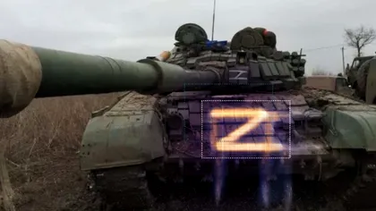 „Z”-ul de pe tancurile rusești a fost interzis. Ce pățesc cei care îl vor afișa. Decizie fără precedent