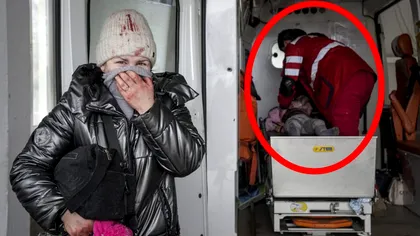 Imagini cutremurătoare într-un supermarket bombardat de ruși. O fetiță de 6 ani moare în brațele tatălui ei: „Arătați-i asta lui Putin!