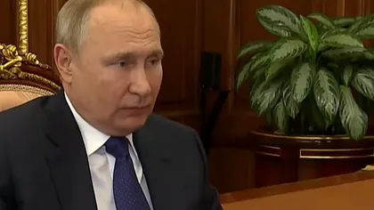 Cele mai noi imagini cu Vladimir Putin în plin război Rusia - Ucraina. „Nu arată bine. Este palid și umflat la față” VIDEO
