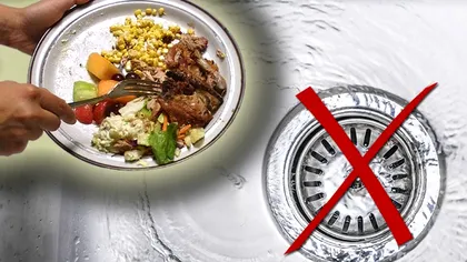 Alimentele care nu trebuie aruncate niciodată în chiuvetă. Nu mai face aceste greșeli
