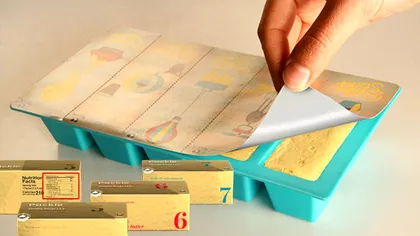 Detaliul de pe pachetele de unt care îți arată cât consumi. Foarte puțini l-au observat până acum