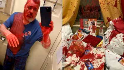 Un jurnalist rus a fost stropit cu vopsea de către compatrioții săi. Ireal ce s-a întâmplat într-un tren