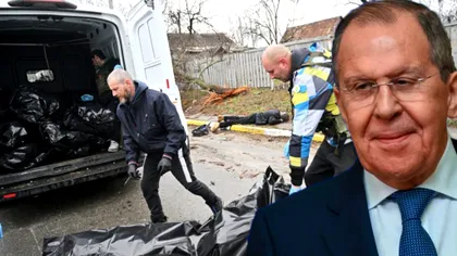 Serghei Lavrov respinge categoric acuzațiile privind masacrul de la Bucea. Ce dovezi a prezentat la ONU pentru a convinge întreaga lume de nevinovăția Rusiei