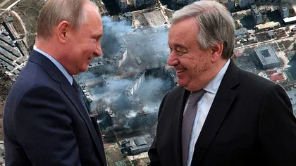 Ce i-a putut spune Vladimir Putin șefului ONU despre Mariupol. O lume întreagă, îngrozită de derapjul liderului de la Kremlin