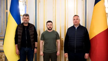 Mesajul transmis de Volodimir Zelenski României după vizita lui Marcel Ciolacu și a lui Nicolae Ciucă în Ucraina. Vladimir Putin va scoate flăcări pe nas