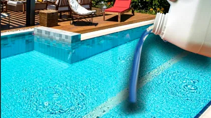 Cât clor se pune în piscină. Greșeala uriașă pe care o fac multe persoane