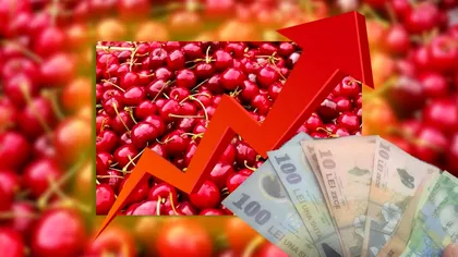 Cât costă un kilogram de cireșe în mai 2022. Prețul depășește orice așteptări