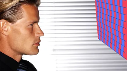 O iluzie optică i-a încurcat și pe psihologi. Ce vezi când te uiți la pătratele roșii și albastre?