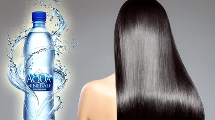 Trucul cu apă minerală pentru un păr super strălucitor. Toate femeile trebuie să îl știe