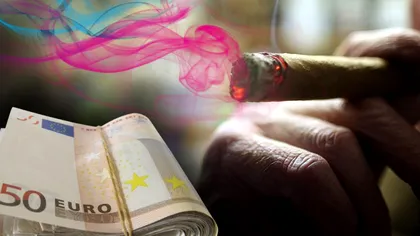 Vedeta din România surprinsă în timp ce își număra teancul de bani pe stradă. Mergea lejer, cu trabucul în gură