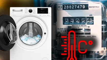 Cum economisești bani când folosești mașina de spălat. Facturile vor fi reduse, la câte grade trebuie să pui