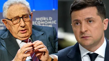 Volodimir Zelenski, atac acid la adresa fostului secretar de stat american, Henry Kissinger. Ce i-a putut spune după solicitarea acestuia de a încheia războiul