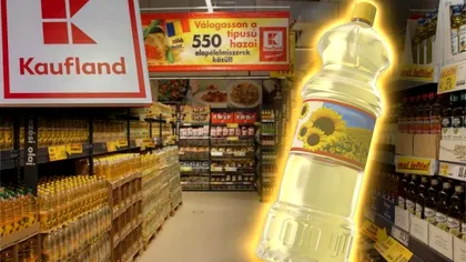 Cât a ajuns să coste un litru de ulei în Kaufland România. Clienții au crezut că nu văd bine