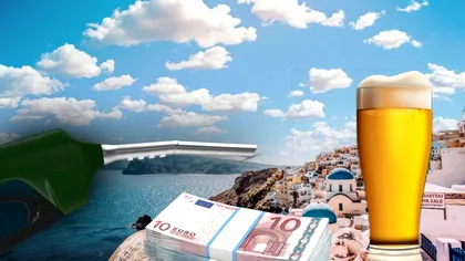 Cât costă un plin la mașină în Grecia, dar și o bere. Cum faci economie la bani dacă mergi în vacanță