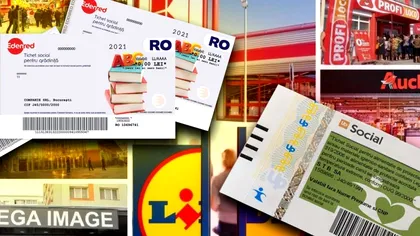 Ce magazine primesc tichete sociale 2022. Lista completă