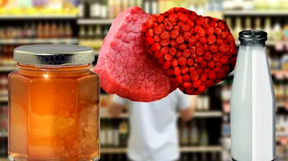 Cum recunoști alimentele contrafăcute. Carnea, laptele și mierea se dau singure de gol