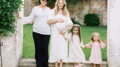 Laura Cosoi a născut a treia fetiță. Prima fotografie cu fiica actriței