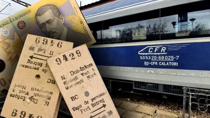 Veste proastă de la CFR Călători. Cât se scumpesc biletele de tren