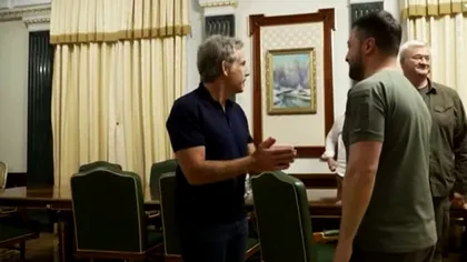 Ultima oră! Cine este celebrul actor care s-a înclinat în fața lui Volodimir Zelenski: „Ești eroul meu