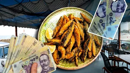 Cât costă o porție de hamsii pe litoral, în 2022. Turiștii au crezut că nu văd bine prețul