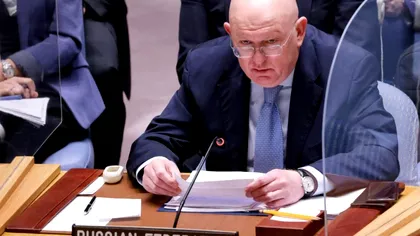 Ultima oră! Ambasadorul Moscovei la ONU, dat afară din sală în timpul unei reuniuni. Ce s-a întâmplat