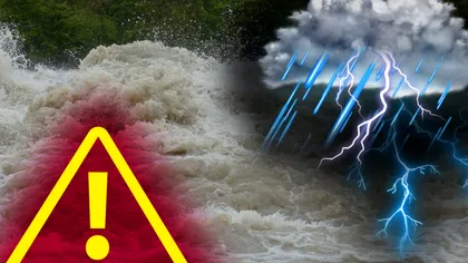 Alertă meteo. Cod galben de inundații în România de joi, care sunt județele vizate