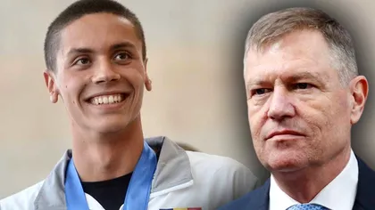 David Popovici, decorat de președintele Klaus Iohannis. Antrenorul sportivului va primi și el Ordinul Naţional „Pentru Merit”