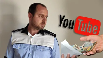 Câți bani încasează un polițist din Buzău de pe urma postărilor sale pe YouTube. Suma este colosală