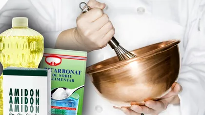 A amestecat bicarbonat cu amidon şi puţin ulei. E o idee salvatoare, o să faci mereu aşa de acum