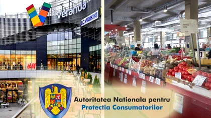 Amenzi uriașe în Piața Obor și Mall Veranda. Neregulile grave găsite de ANPC