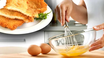 Ingredientul secret pentru şniţele ca la restaurant. Asta se pune în aluat, de fapt