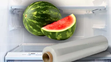 Motivul pentru care ar trebui să înveleşti întotdeauna pepenele în folie alimentară înainte de a-l pune în frigider. Este foarte important să ştii asta