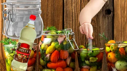 Secretul celor mai bune murături în oțet. Se pot prepara și la începutul lui septembrie